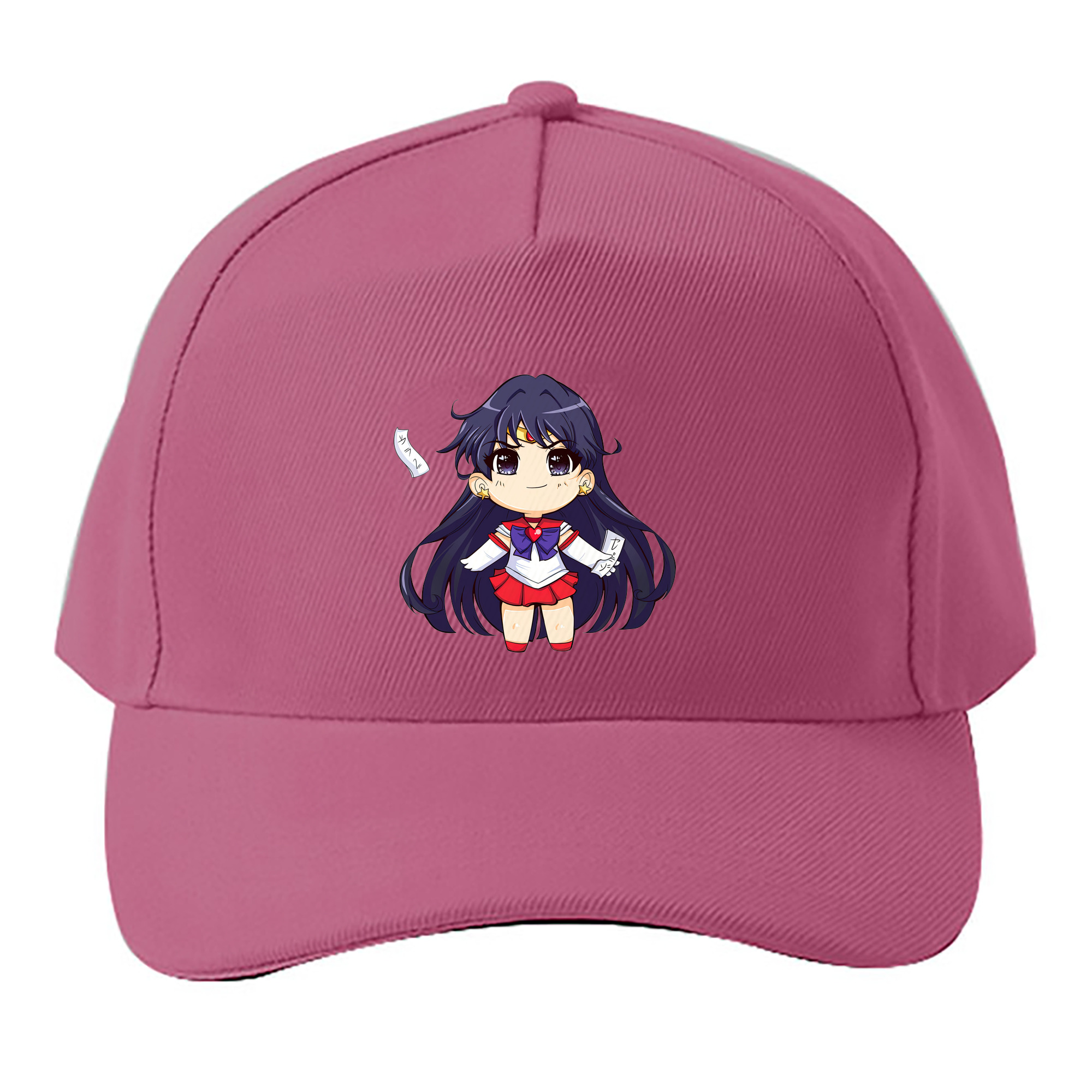 （画像用） 美少女戦士セーラームーン 火野レイ ひの レイ Sailor Moon Hino Rei （セーラーマーズ,Sailor Mars） ベースボールキャップ 綿100％ 男女兼用 帽子 スポーツ
